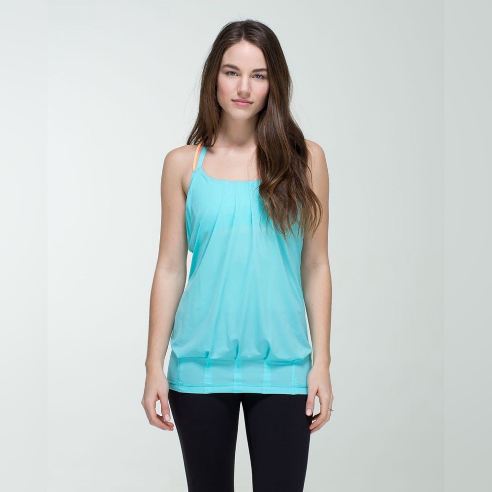 Lululemon Flow & Go Tank Yoga Gym Workout Activewear Fitness Running Strappy - Picture 4 of 13